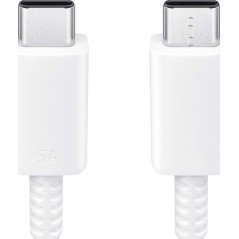 Samsung 1m USB 2.0 Type-C Cable - High-Speed White Charger Cable for Fast Data Transfer (Model: 8806090144059)